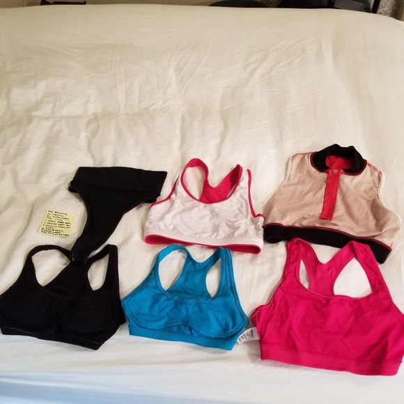 #958 Lot of Preowned 5 Sports Bras & 1 Thong - Picture 4 of 16